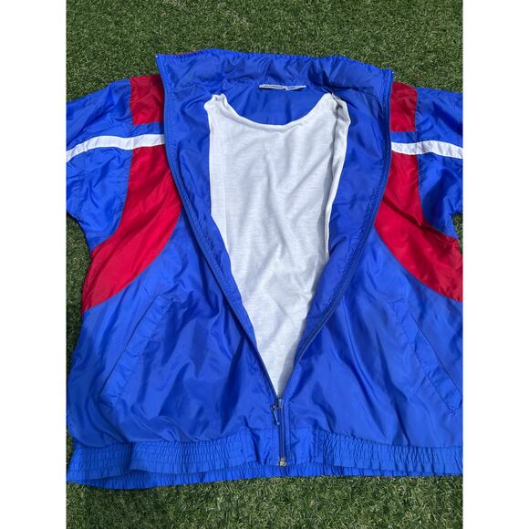 MacGregor Windbreaker Jacket – Blue Red White Colorblock 80s/90s Men’s - Picture 4 of 6